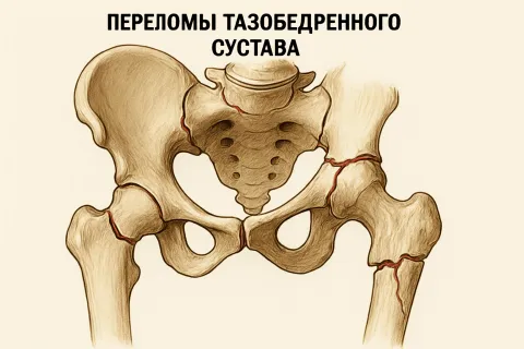 Хирургическое лечение перелома тазобедренного сустава